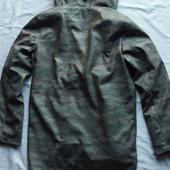 Sold! MI AMI camo with gold sheen rain jacket, S - Picture 10 of 11